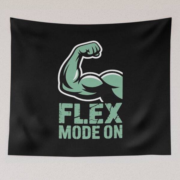 Item preview, Flex Mode On Bicep Gym Motivation designed and sold by GasVille.