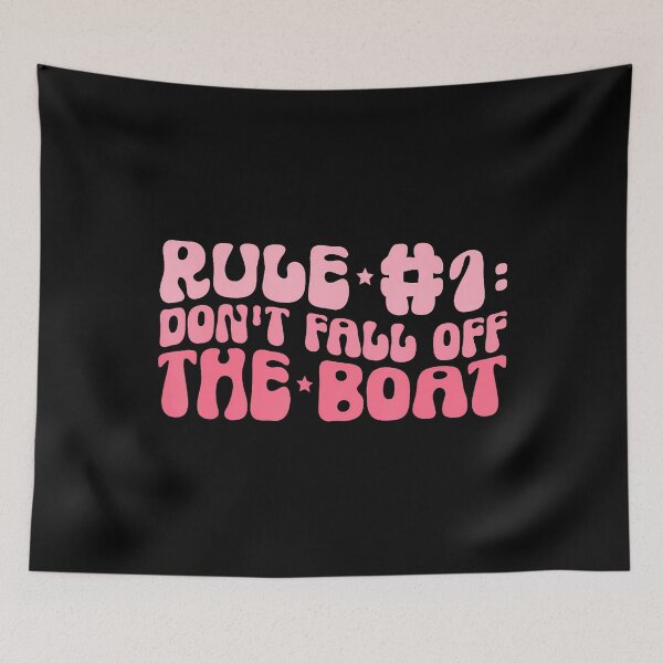 Item preview, Groovy Don'T Fall Off The Boat Funny Cruise Ship Vacation designed and sold by KristinTara.