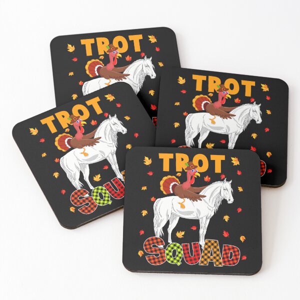 Item preview, Gobble Squad 80s Fall Happy Trot Cute Thanksgiving designed and sold by CalvinVanAuken.