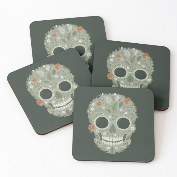 Item preview, Greenish Skull Smiles To You designed and sold by SmilingAnny.