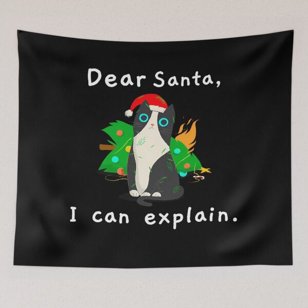 Item preview, Can Dear List On I Santa Santa Naughty The Christmas Funny Explain designed and sold by JoelyNavarro.