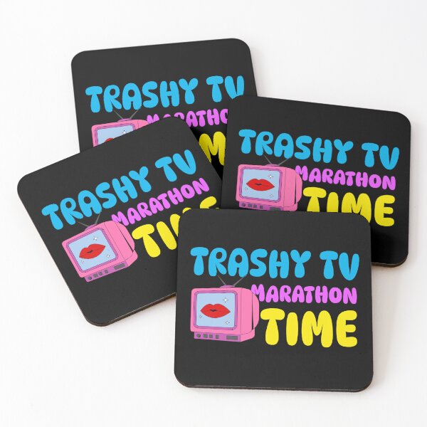 Item preview, Trashy TV Marathon Time designed and sold by crazydotdesigns.