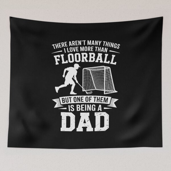 Item preview, Floorball Just Being A Father is Better Than Unihockey Dad designed and sold by GasVille.