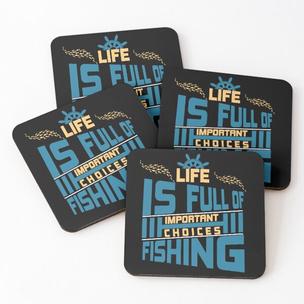 Item preview, Life Is Full Of Important Choice – Funny Fishing Humor designed and sold by karibov.