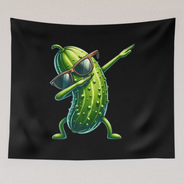 Item preview, Dabbing Pickle Lover Dill Cucumber designed and sold by JanetCarolyn.