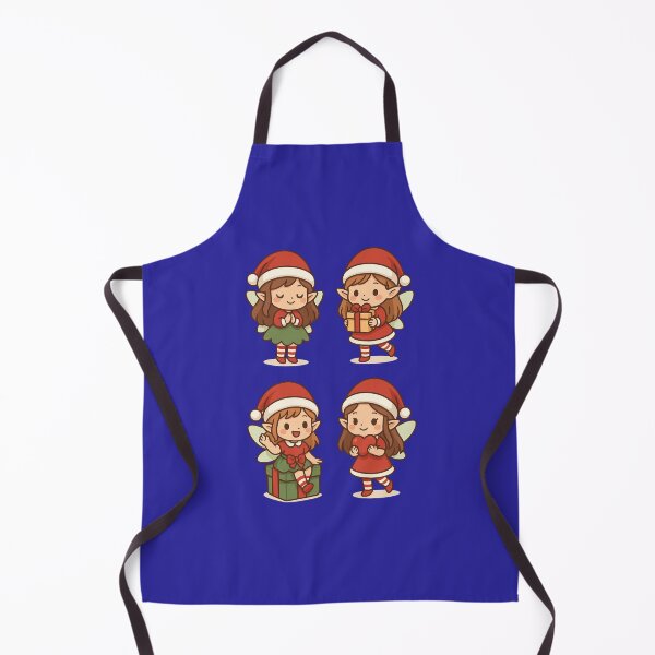 Item preview, Cute Christmas Elves Sticker Set – Kawai designed and sold by Sksticker991.
