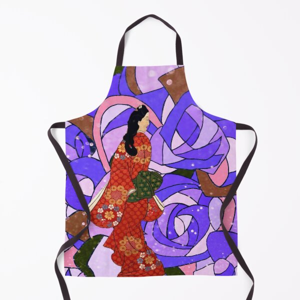 Item preview, Mikaeri Bijin  (Looking‐Back Beauty)purple designed and sold by JUNASANAA.
