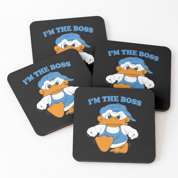Item preview,  I'M The Boss Duck White 90S Cartoon Tourist Souvenir designed and sold by JerryMayes8.