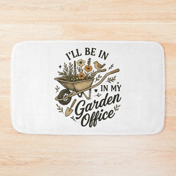 Item preview, Garden Office Shirt – Wheelbarrow with Flowers | Funny Gardener T-Shirt for Plant Lovers designed and sold by PrintedWithSoul.