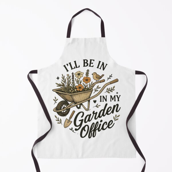 Item preview, Garden Office Shirt – Wheelbarrow with Flowers | Funny Gardener T-Shirt for Plant Lovers designed and sold by PrintedWithSoul.