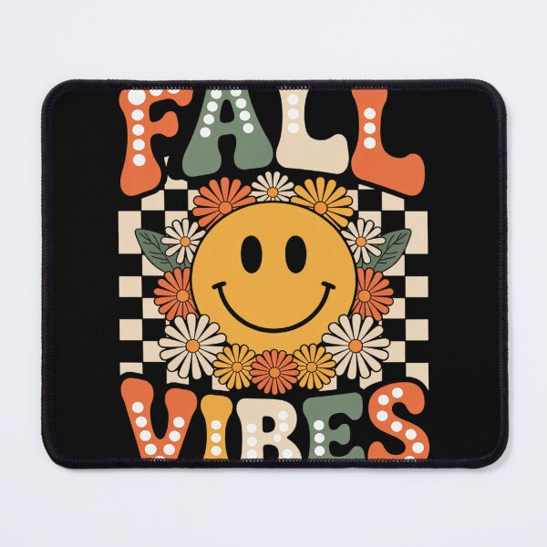 Item preview, Floral Fall Vibes Smile Face Autumn Season designed and sold by DetroitMug.