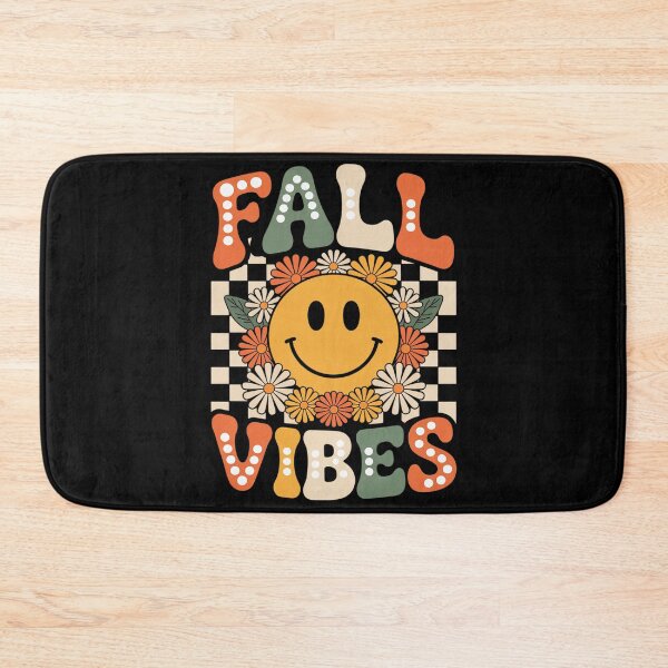 Item preview, Floral Fall Vibes Smile Face Autumn Season designed and sold by DetroitMug.