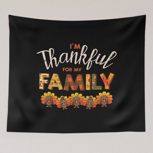 Item preview, Thankful For Family Fall Vibes designed and sold by Puring1899.
