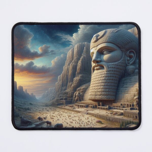Item preview, Gilgamesh, legendary king of the city of Uruk, heroic character of ancient Mesopotamia, cradle of the civilization of humanity, god of the Underworld in Mesopotamian religion designed and sold by Redbdon.