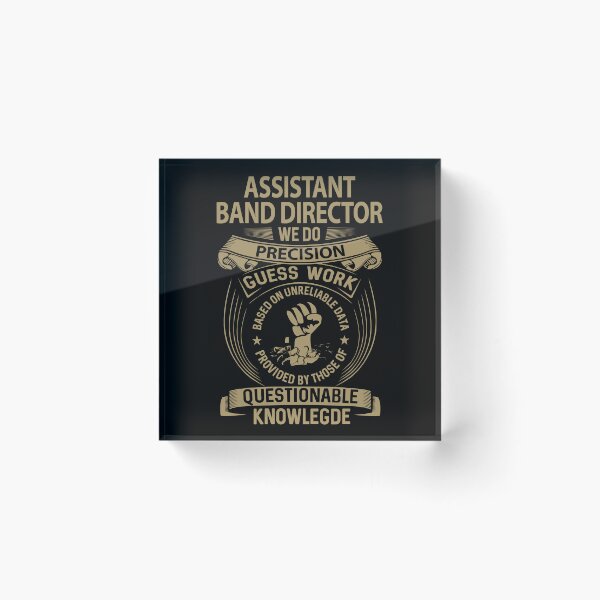 Item preview, Assistant Band Director designed and sold by jeromgaug336.