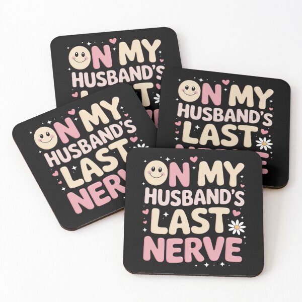 Item preview, Floral On My Husband's Last Nerve designed and sold by DetroitMug.