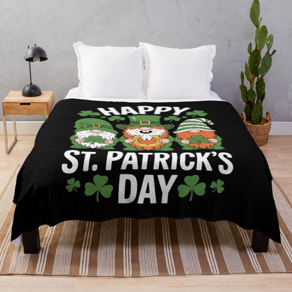 Item preview, Happy St Patricks day gnomes Shamrock designed and sold by KarstenNoanra.