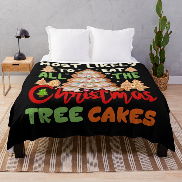 Item preview, Classic Retro Most Christmas Funny Likely Tree Vintage All Eat To The Cakes designed and sold by MediarMedic.