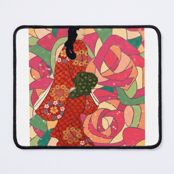 Item preview, Mikaeri Bijin (Looking-Back Beauty)orange designed and sold by JUNASANAA.