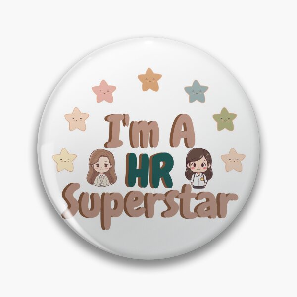 Item preview, Cute HR Superstar Chibi Illustration  designed and sold by WanwisaChuenlom.