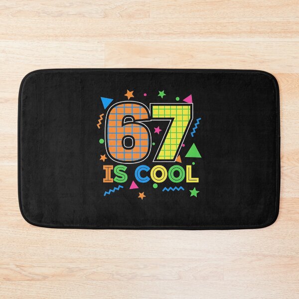 Item preview, 67 Is Cool Retro Geometric Neon designed and sold by diyoor.