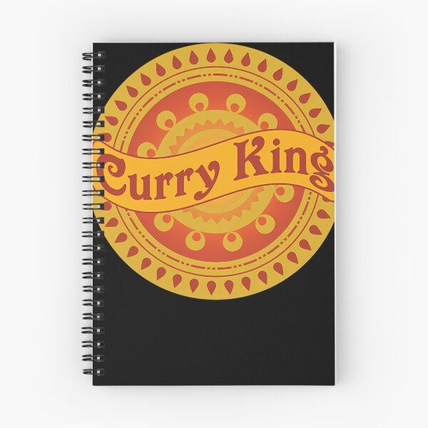 Item preview, Curry-King-Indian-Chef-Ethnic-Badge designed and sold by SeiferNeuhaus.