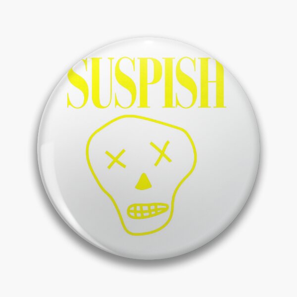 Item preview, Suspish Neon Skull Bright Yellow Funny Minimal Vibe designed and sold by torildorxop.
