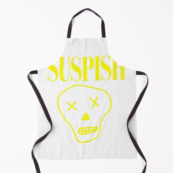 Item preview, Suspish Neon Skull Bright Yellow Funny Minimal Vibe designed and sold by torildorxop.