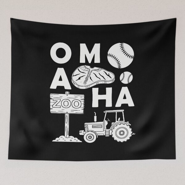 Item preview, Omaha Souvenir Men Visiting Omaha Nebraska designed and sold by JanetCarolyn.