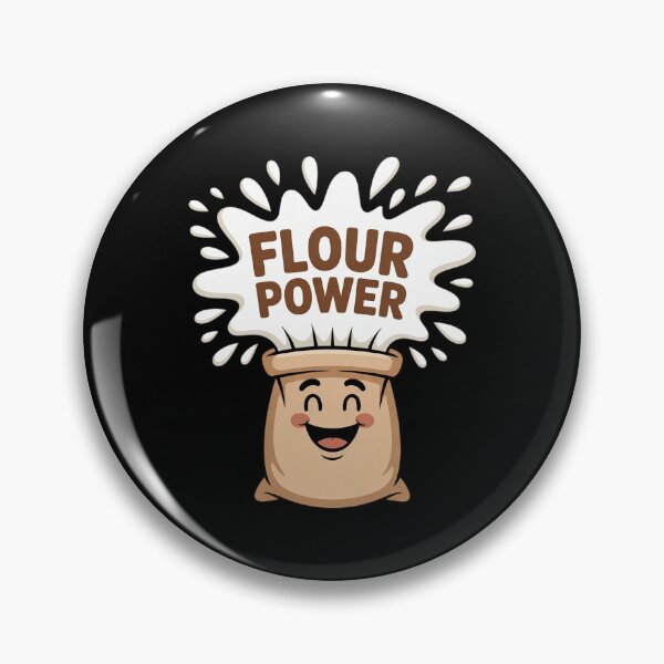 Item preview, Flour Power Cartoon Baking designed and sold by DetroitMug.