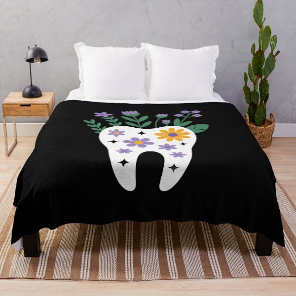 Item preview, Floral Tooth Art - Dental Hygiene and Aesthetics designed and sold by DetroitMug.