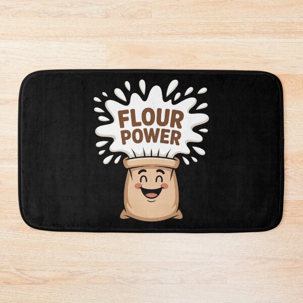 Item preview, Flour Power Cartoon Baking designed and sold by DetroitMug.