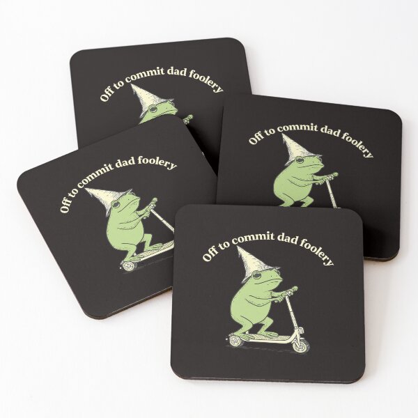 Item preview, Off To Commit Dad Foolery Funny Frog Adventure designed and sold by torildorxop.