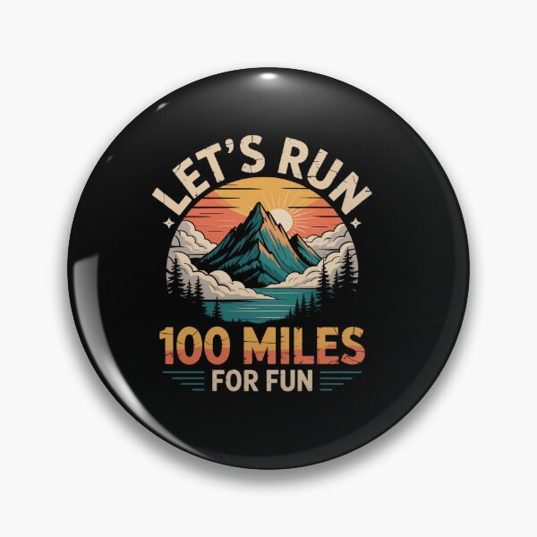 Item preview, Let's Run 100 Miles For Fun - 50k Ultramarathon Trail Runner  designed and sold by TiredPack.