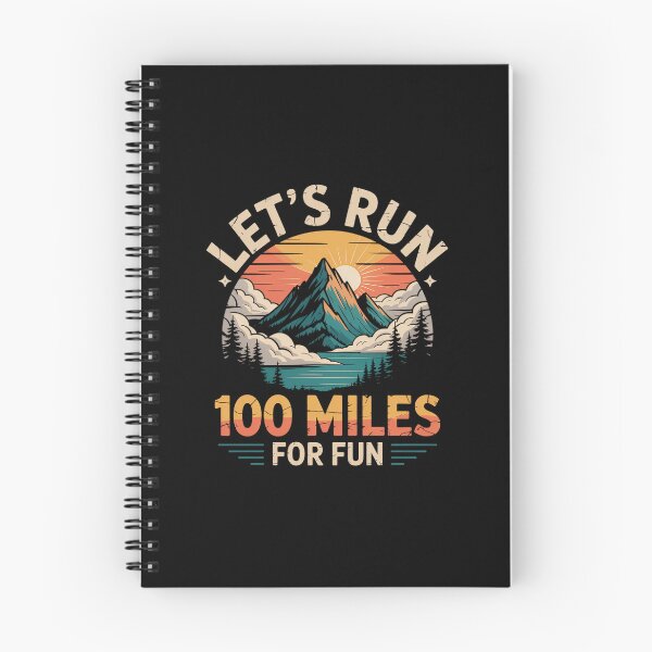 Item preview, Let's Run 100 Miles For Fun - 50k Ultramarathon Trail Runner  designed and sold by TiredPack.