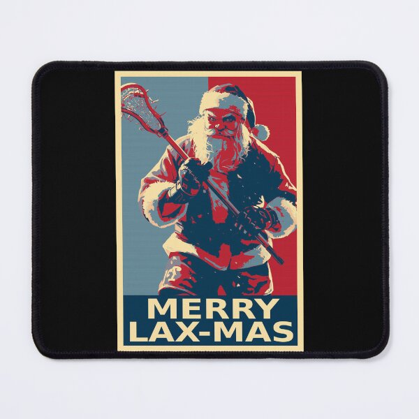 Item preview, Merry Laxmas Santa Claus Lacrosse Player designed and sold by TrueArtsStore.
