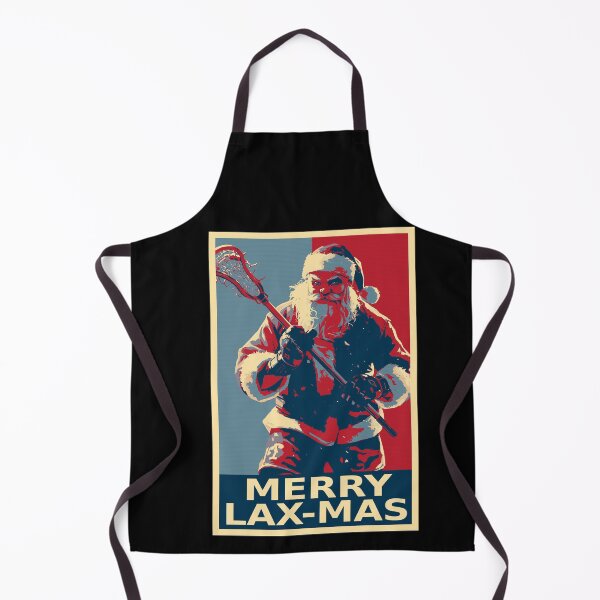 Item preview, Merry Laxmas Santa Claus Lacrosse Player designed and sold by TrueArtsStore.