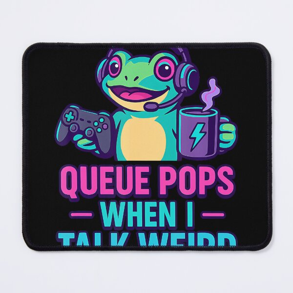Item preview, Weird Frog Video Gamer Meme Controller Queue Pops Gaming designed and sold by JeneMindy.