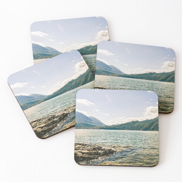 Item preview, Scenic Lake and Mountain Landscape at Lake Como, Italy designed and sold by alicjamiekina.