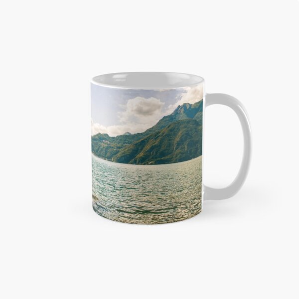 Item preview, Scenic Lake and Mountain Landscape at Lake Como, Italy designed and sold by alicjamiekina.