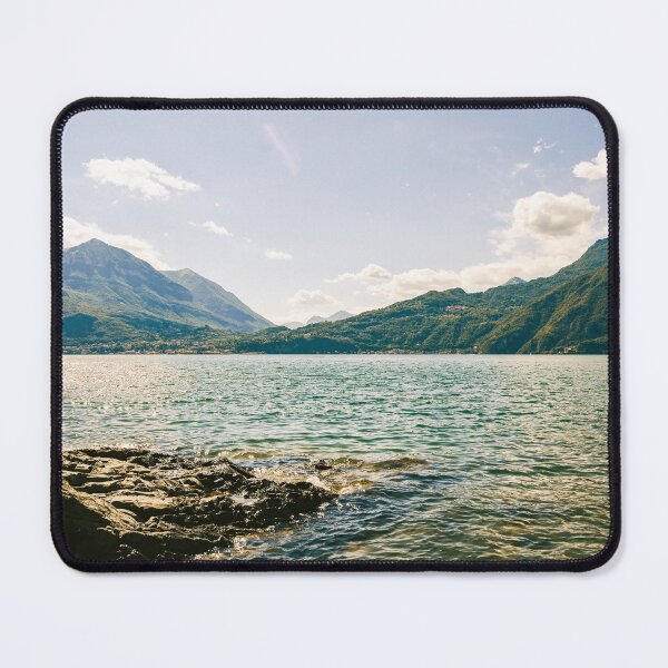 Item preview, Scenic Lake and Mountain Landscape at Lake Como, Italy designed and sold by alicjamiekina.