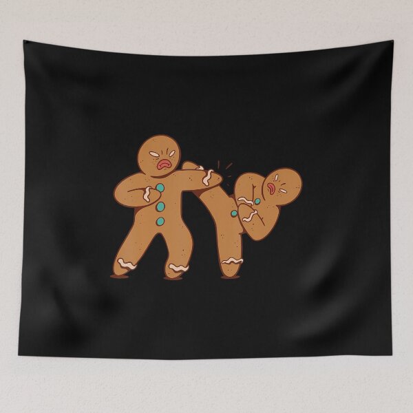 Item preview, Funny Gingerbread Man Karate Cookie Funny Christmas designed and sold by JanetCarolyn.