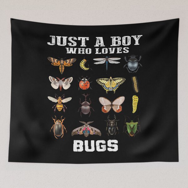 Item preview, Kids Just A Boy Who Loves Bugs Funny Insect Lovers designed and sold by JosephineSarah.