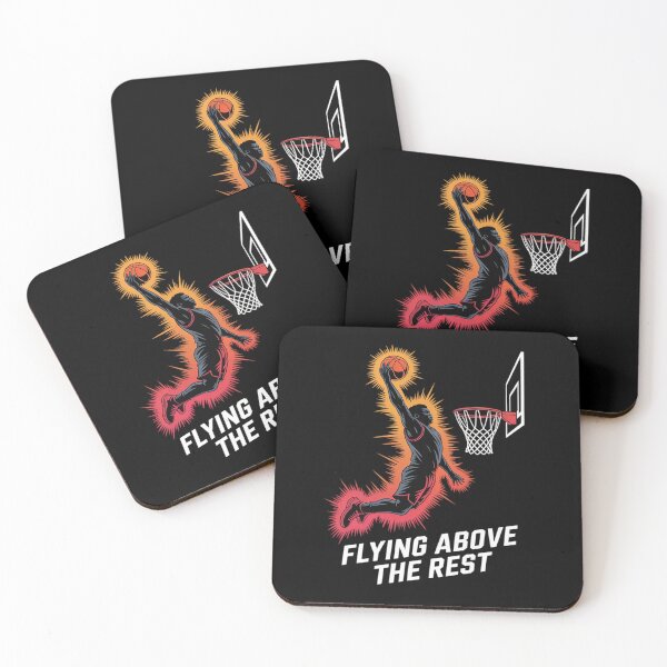 Item preview, Flying Above The Rest Basketball High-Flying Dunk designed and sold by DetroitMug.