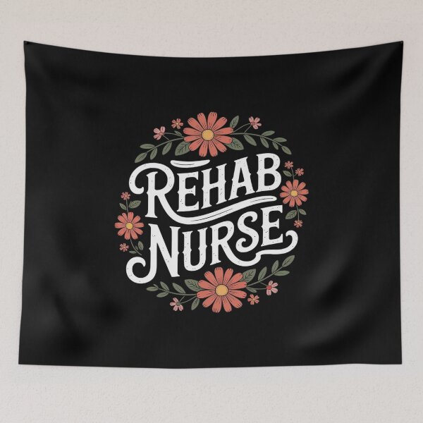 Item preview, Flowers Rehab Nurse Retired Student Nurses designed and sold by DetroitMug.