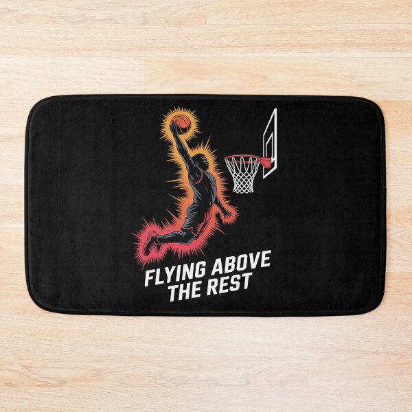 Item preview, Flying Above The Rest Basketball High-Flying Dunk designed and sold by DetroitMug.