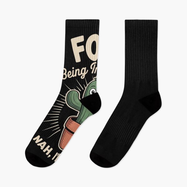 Item preview, FOBI Being Included Nah Im Good Cactus Introverts designed and sold by DetroitMug.