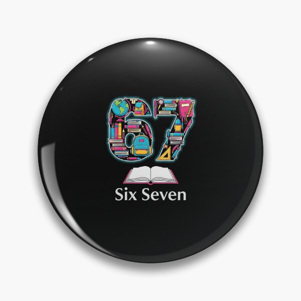 Item preview, 67 Six Seven Trendy School Aesthetic designed and sold by diyoor.