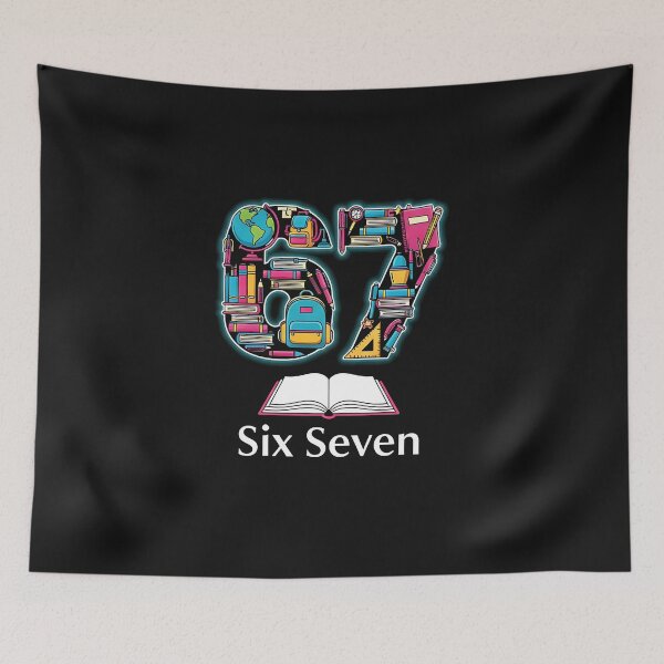 Item preview, 67 Six Seven Trendy School Aesthetic designed and sold by diyoor.
