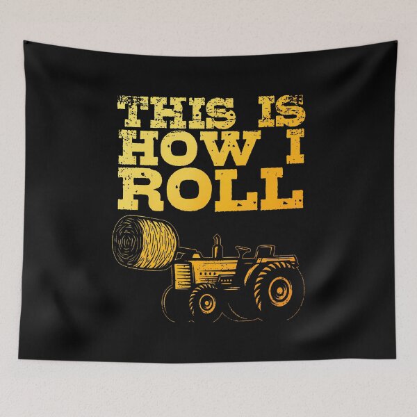 Item preview, Farmer Art For Men Women Tractor Farming Hay Bale Cow Farmer designed and sold by JanetCarolyn.